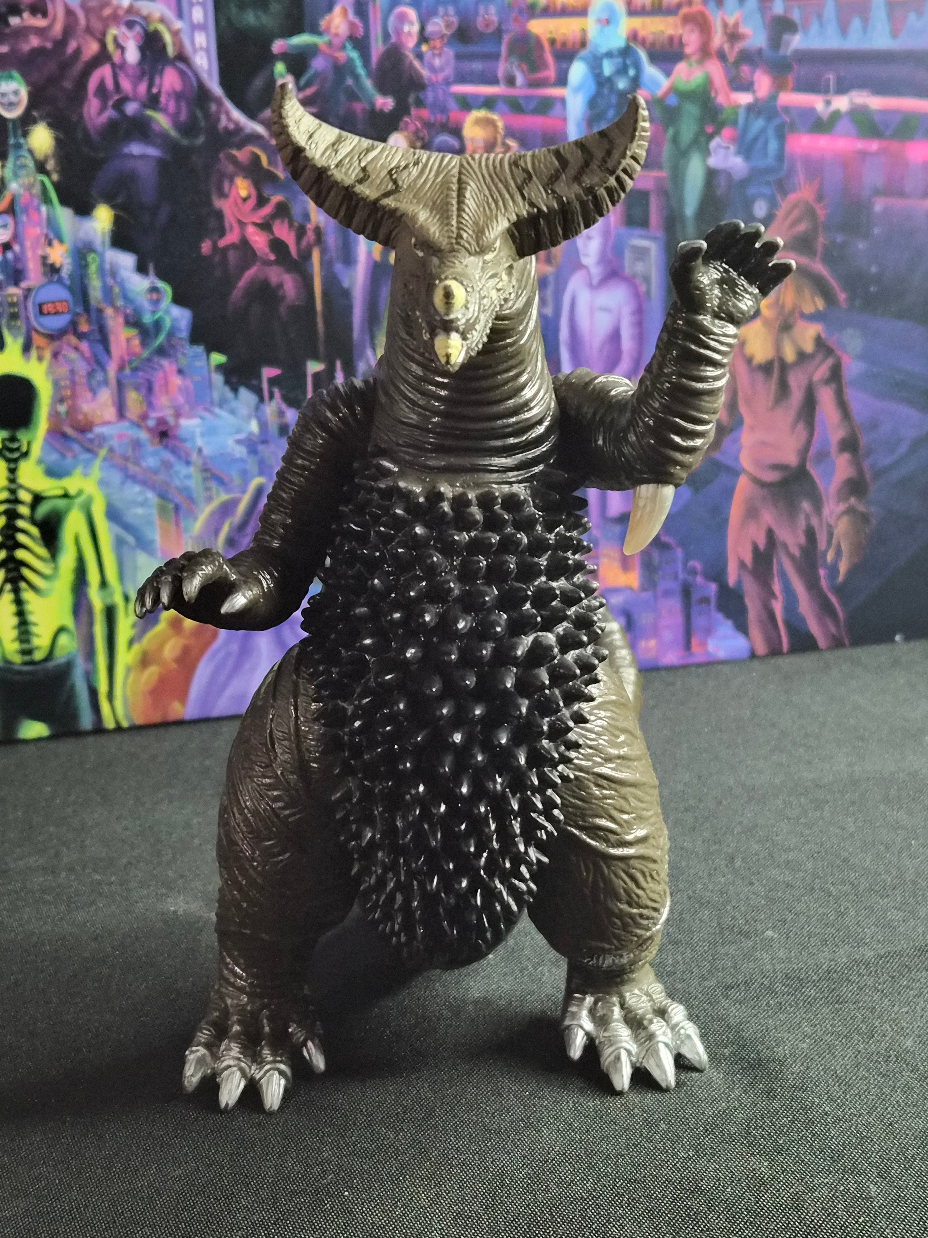 1993 Bandai Powered Gomora Sofubi Figure – Ultra Monster Series – Ultraman Kaiju Japan