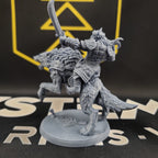 Orr'ug Wolf Rider: Sculpt C (Direwolf Orc Cavalry Unit or Wild)