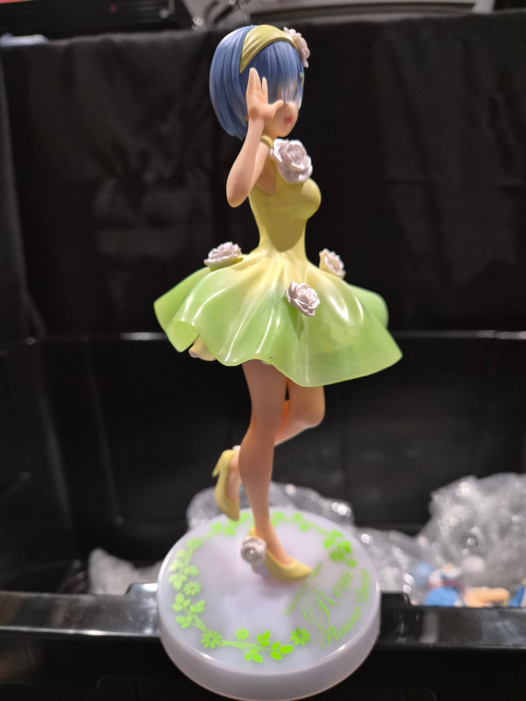 Re:Zero – Rem Green Flower Dress Figure – Trio-Try-It – FuRyu – 8" Statue