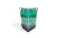Borealis Light Green/gold 16mm Block Old Glitter