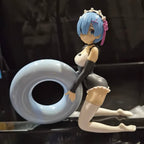 Re:Zero – Rem “Celestial Vivi” Maid Style Figure w/ Blue Donut Prop – Banpresto – 5"