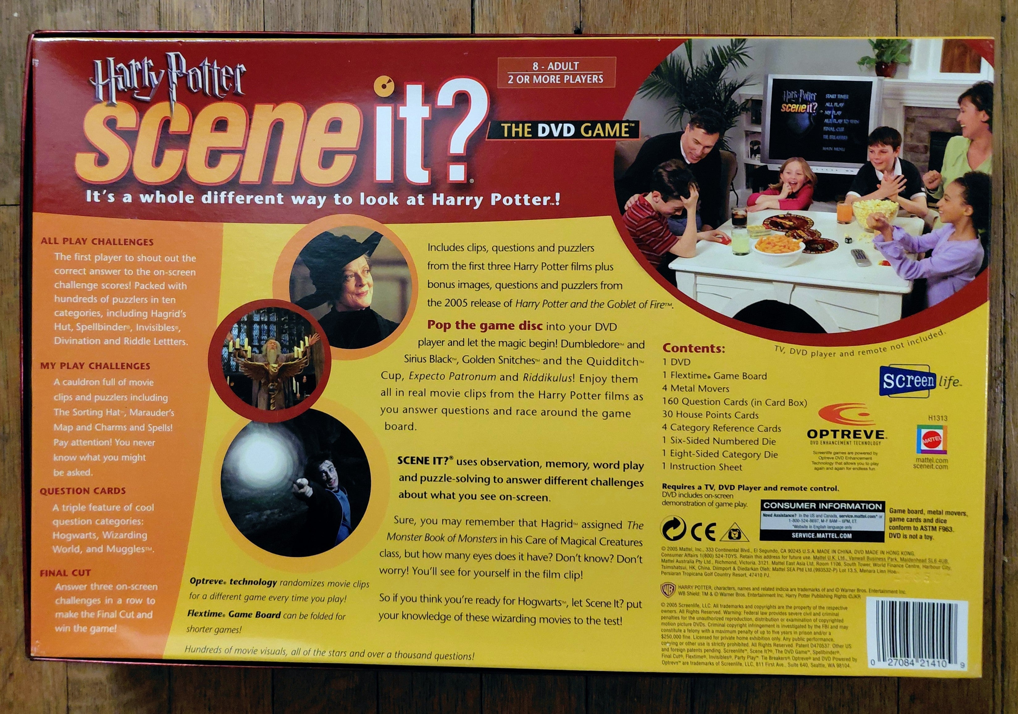 Harry Potter Scene It? DVD Game
