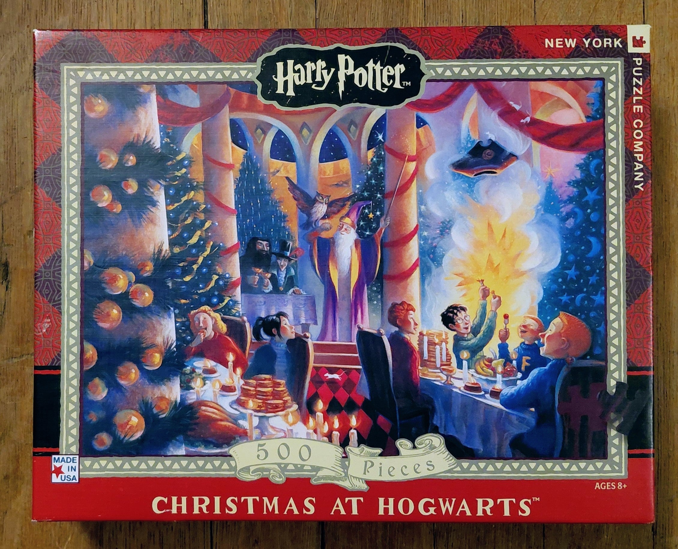 Harry Potter 500 Piece Puzzle - Christmas At Hogwarts