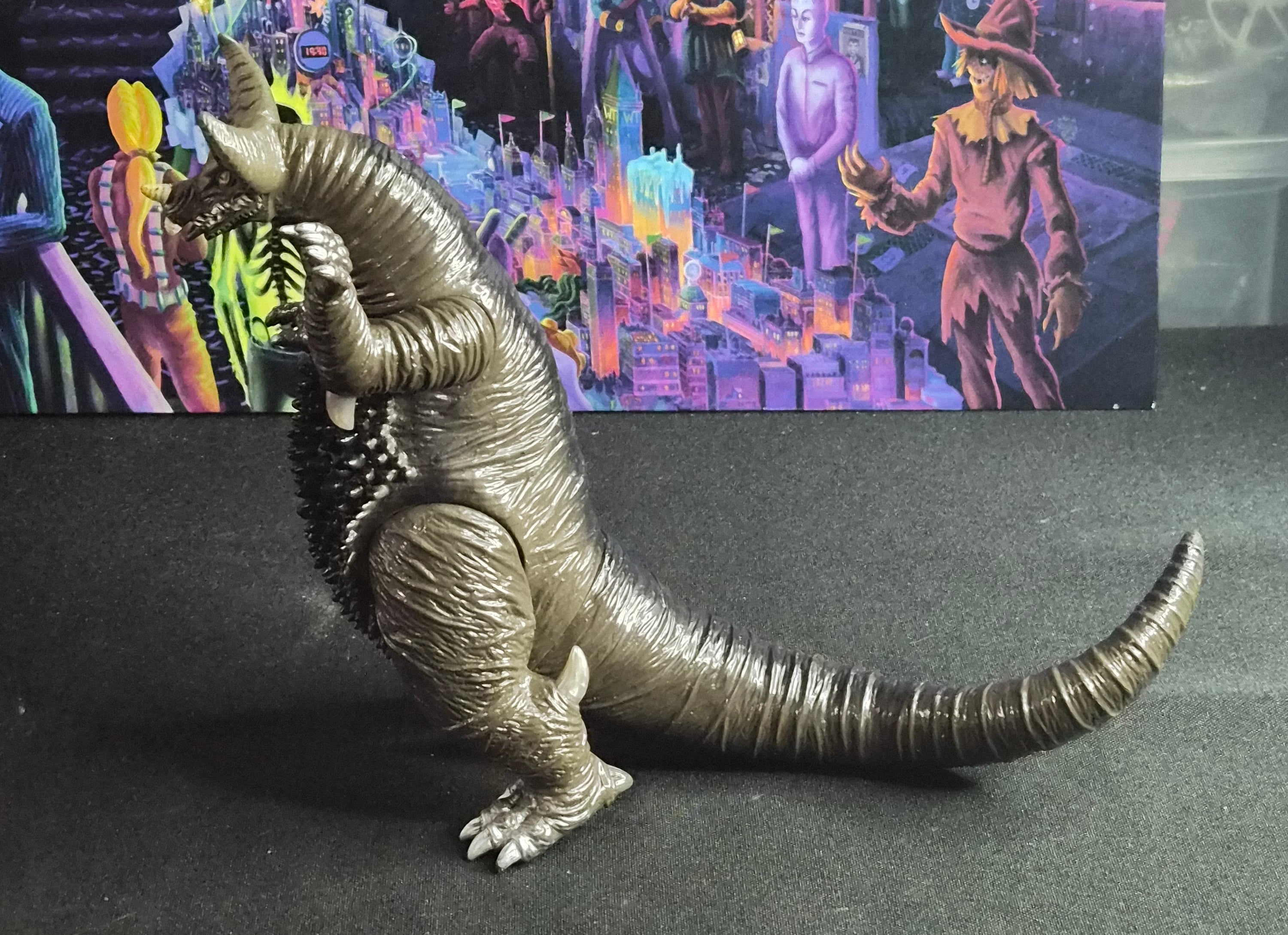 1993 Bandai Powered Gomora Sofubi Figure – Ultra Monster Series – Ultraman Kaiju Japan