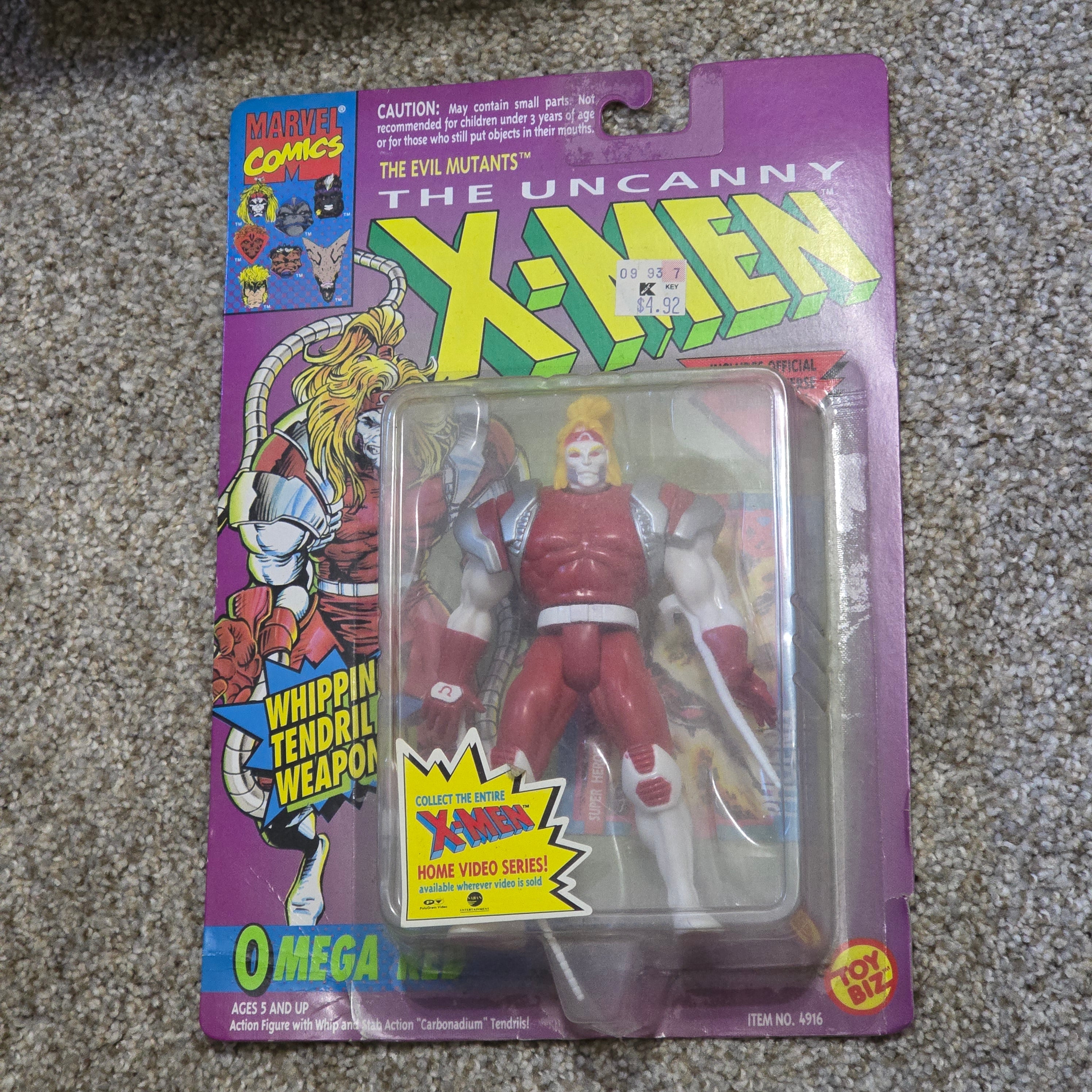Vintage Omega Red Toy Biz X-Men Action Figure 90s Sealed Carded