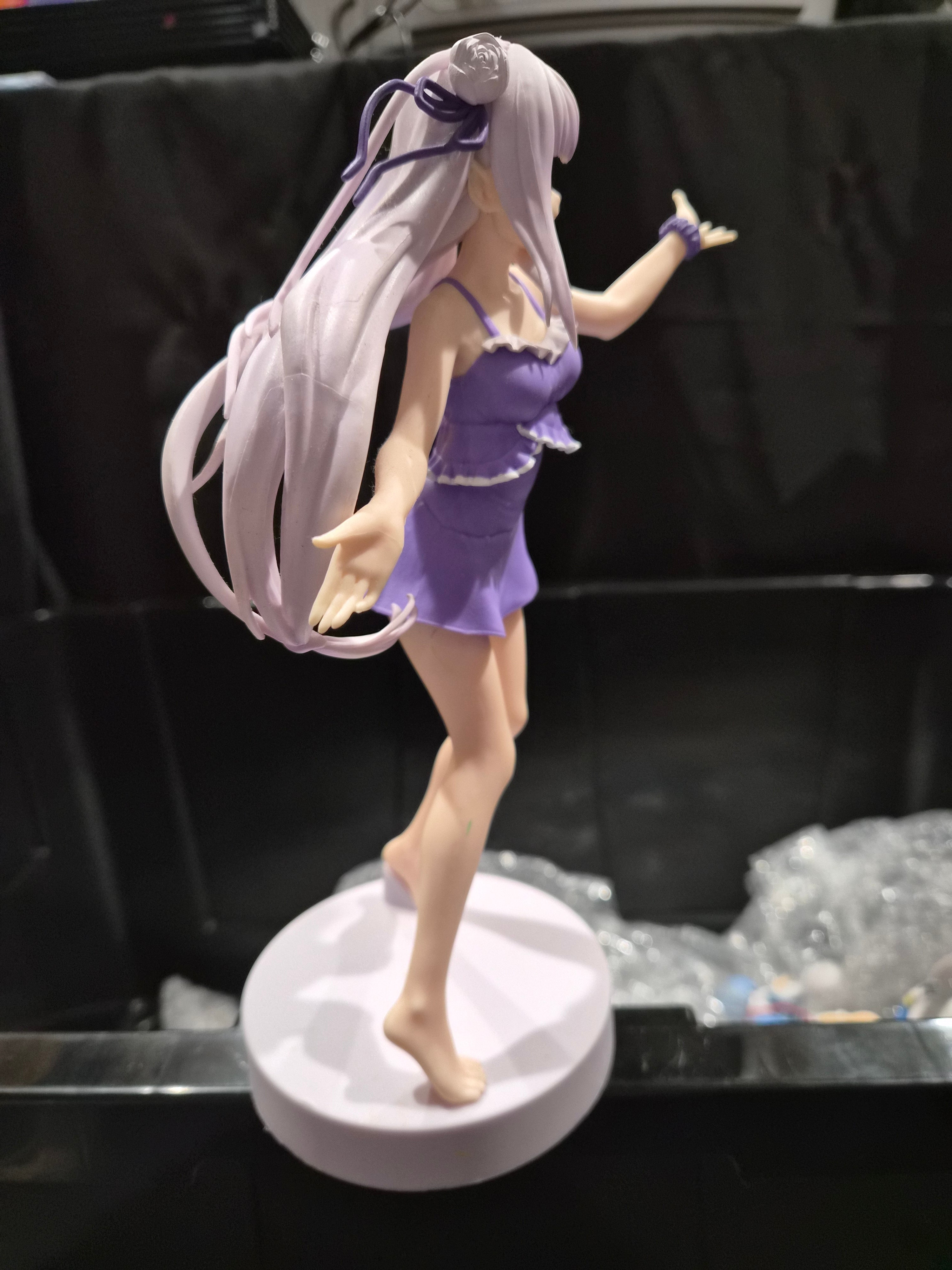 Re:Zero – Emilia EXQ Swimsuit Version Figure – Banpresto – 8" Statue