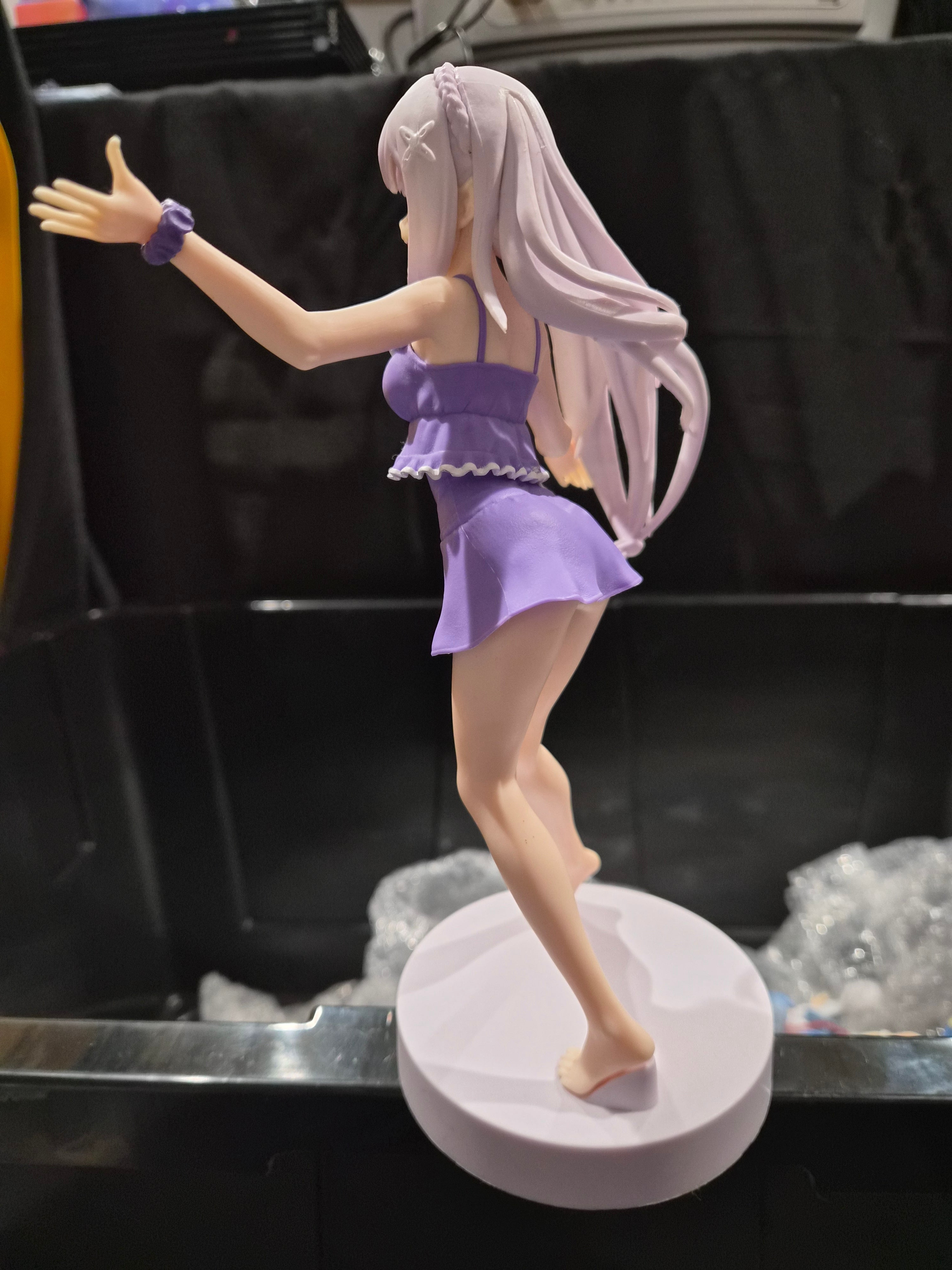 Re:Zero – Emilia EXQ Swimsuit Version Figure – Banpresto – 8" Statue