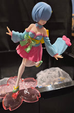 Re:Zero – Rem Sakura Ver. Renewal Edition Precious Figure – Taito – 9" Statue