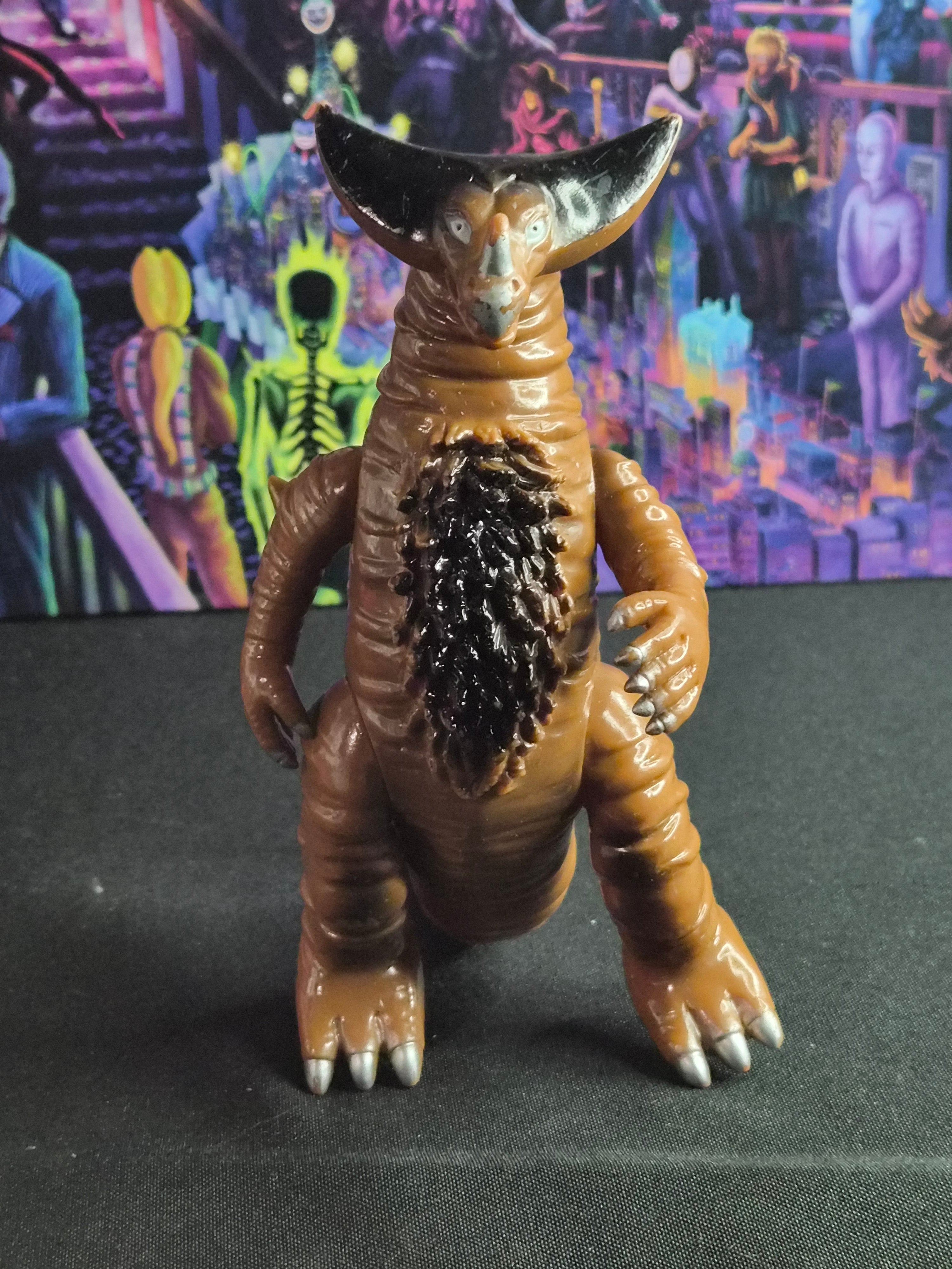 1983 Bandai Ultraman Gomorrah (Gomora) Sofubi Figure – Ultra Monster Series – Vintage Kaiju Japan Import