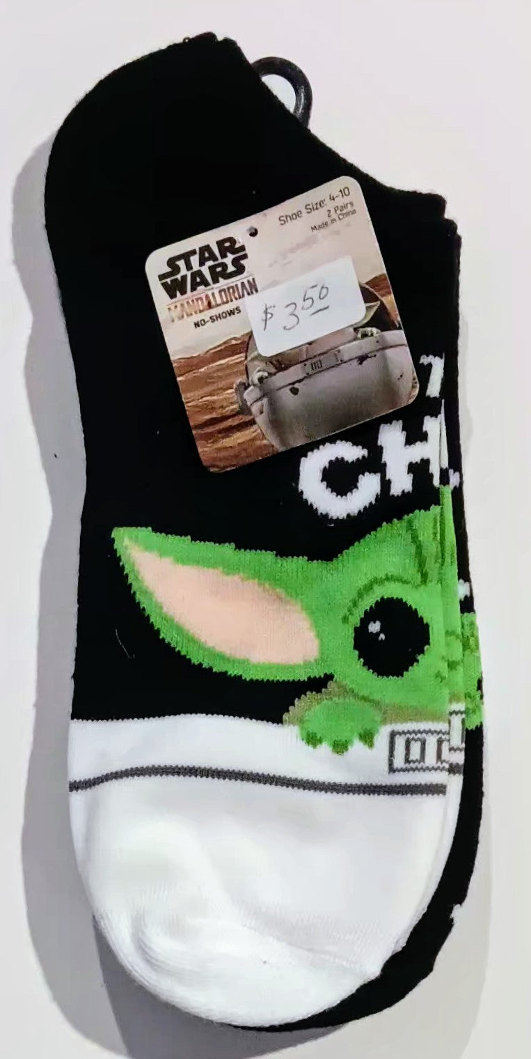 Star Wars Socks - Mandalorian No-Shows
