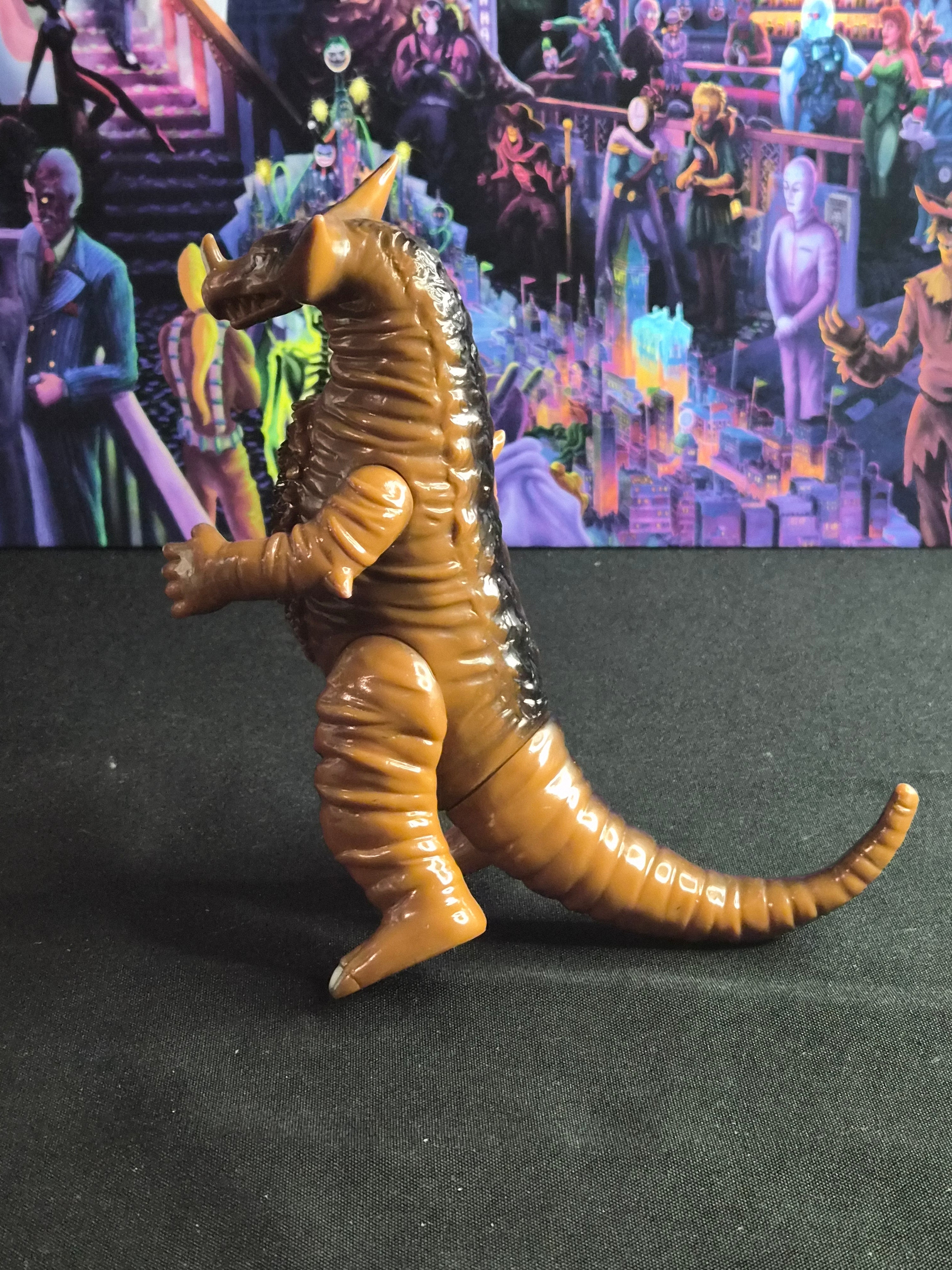 1983 Bandai Ultraman Gomorrah (Gomora) Sofubi Figure – Ultra Monster Series – Vintage Kaiju Japan Import