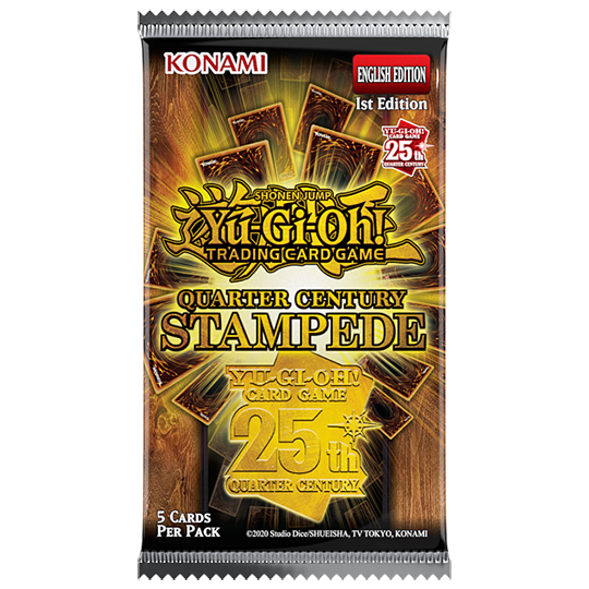 Quarter Century Stampede Booster Pack | Yugioh | New