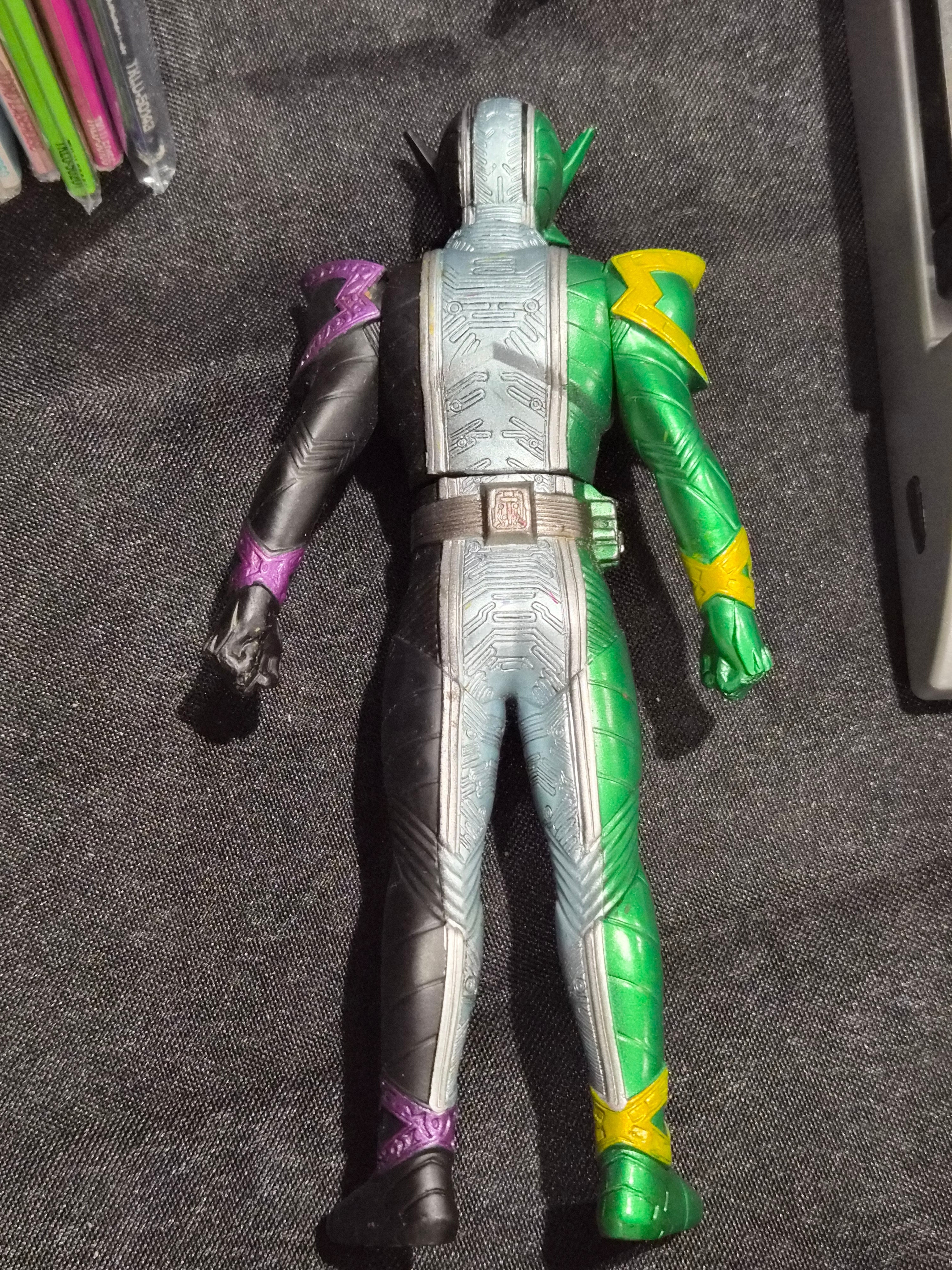 Kamen Rider W (Double) Cyclone Joker Xtreme #6 Bandai Hero Series 6.5" Figure 2009