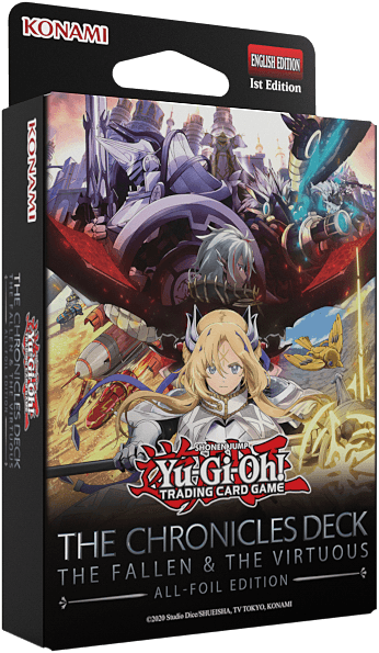 Yugioh Structure Decks | Yugioh | New - The Chronicles deck the fallen and the virtuous all foil deck