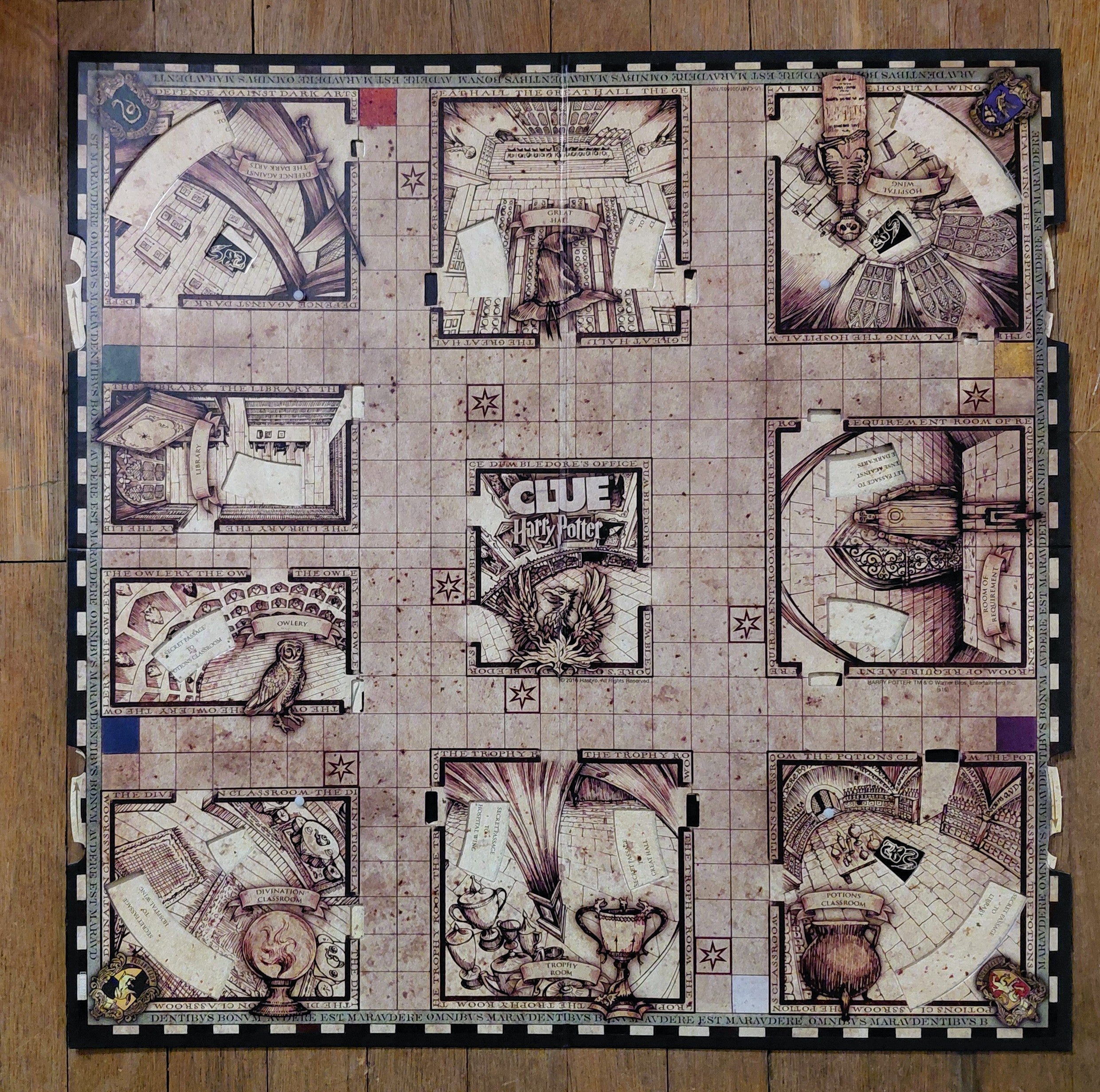 Harry Potter Clue Board Game