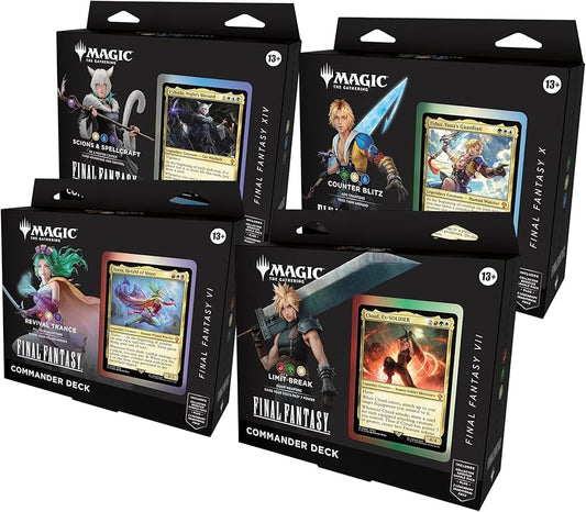 Single Final Fantasy Commander Deck | MTG | New