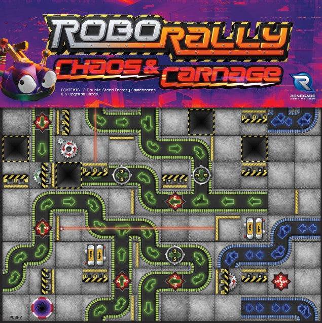 Robo Rally - Chaos & Carnage expansion - 