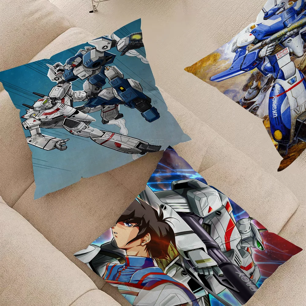 Robotech Cushion Cover 30x50 Polyester Sofa Cushions Decorative Throw Pillows Home Decoration