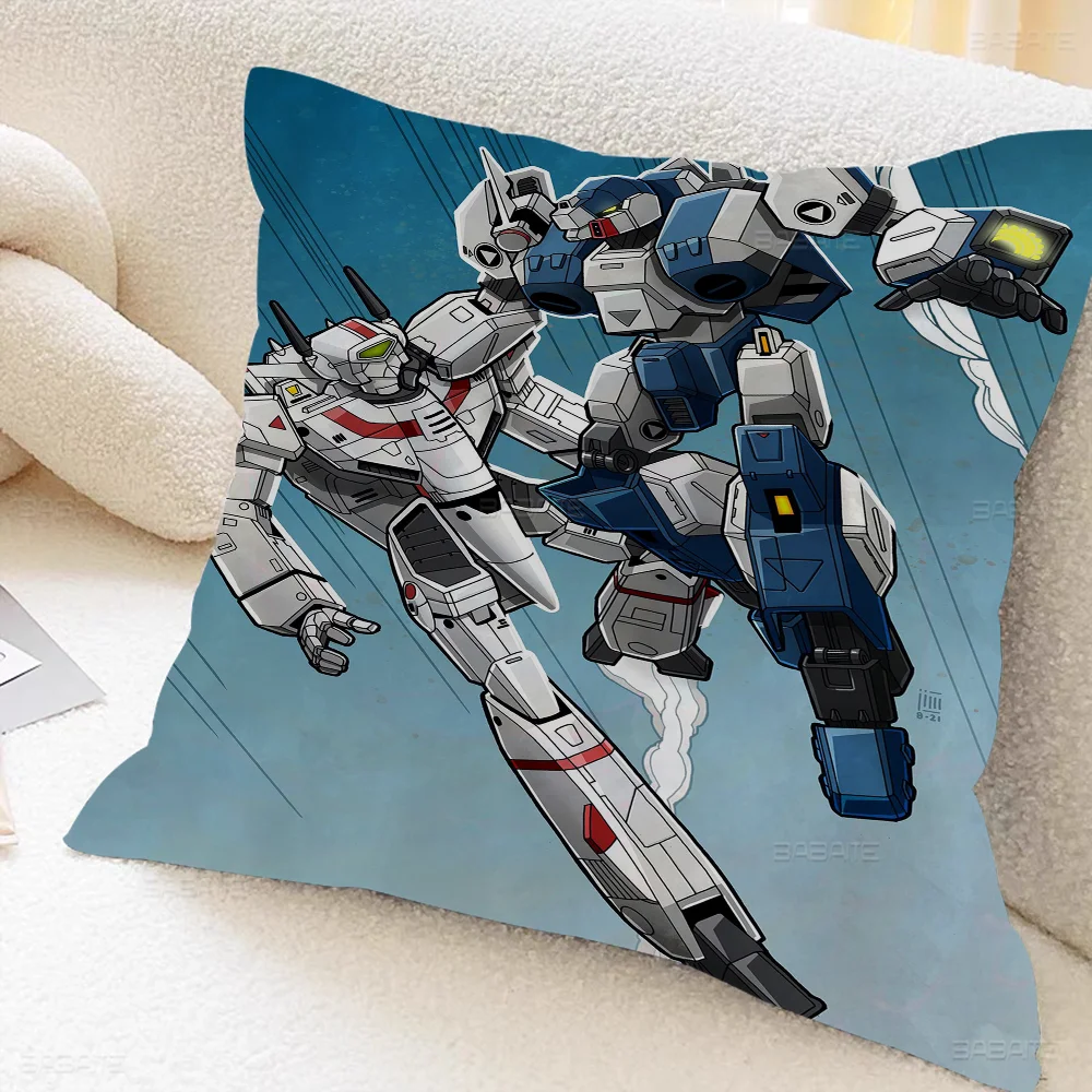 Robotech Cushion Cover 30x50 Polyester Sofa Cushions Decorative Throw Pillows Home Decoration