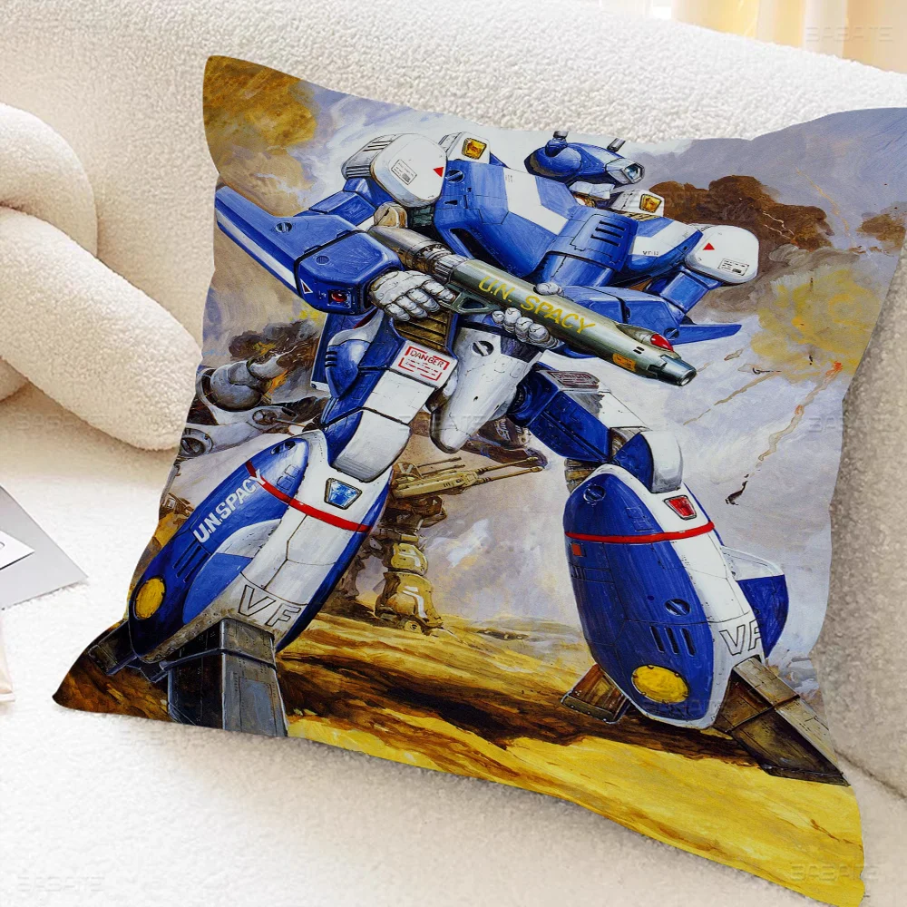 Robotech Cushion Cover 30x50 Polyester Sofa Cushions Decorative Throw Pillows Home Decoration