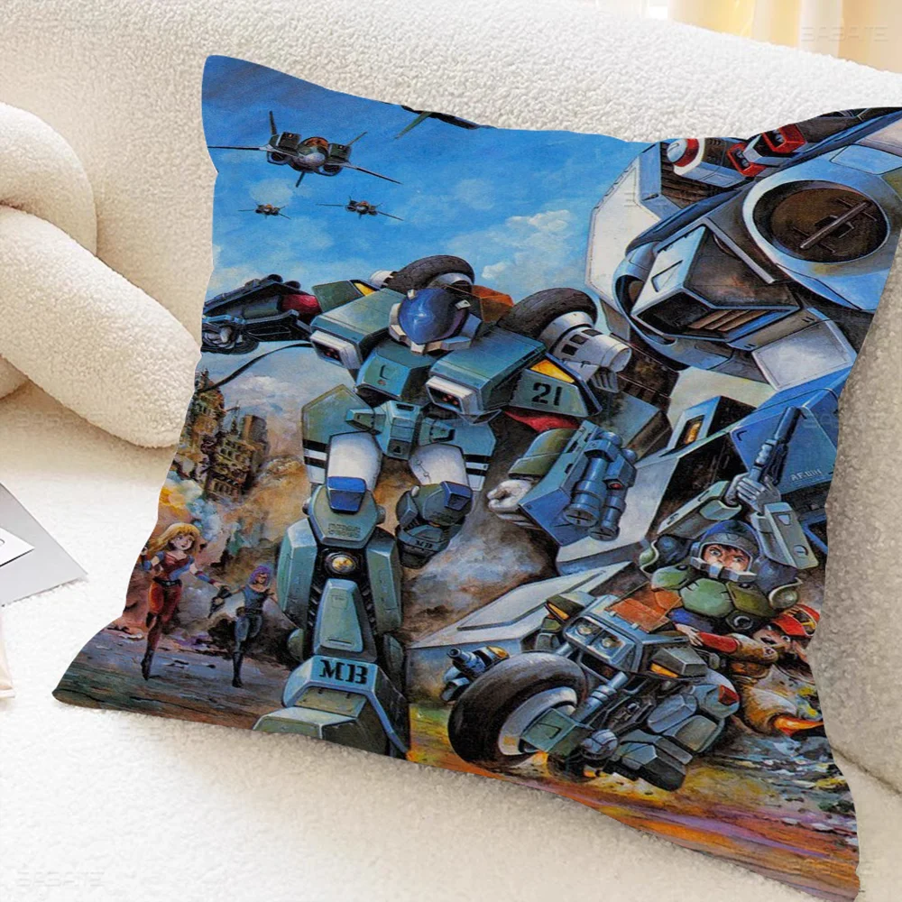 Robotech Cushion Cover 30x50 Polyester Sofa Cushions Decorative Throw Pillows Home Decoration