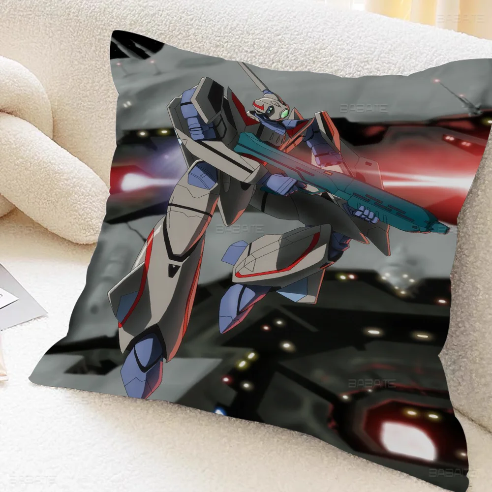 Robotech Cushion Cover 30x50 Polyester Sofa Cushions Decorative Throw Pillows Home Decoration