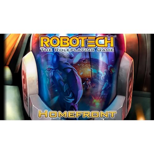 Robotech: The Roleplaying Game - Homefront Dice Set - 6 Custom D6 Dice, 16mm, Tabletop Roleplaying Game Accessory, Licensed