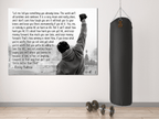 Rocky Balboa Motivational Canvas Wall Art