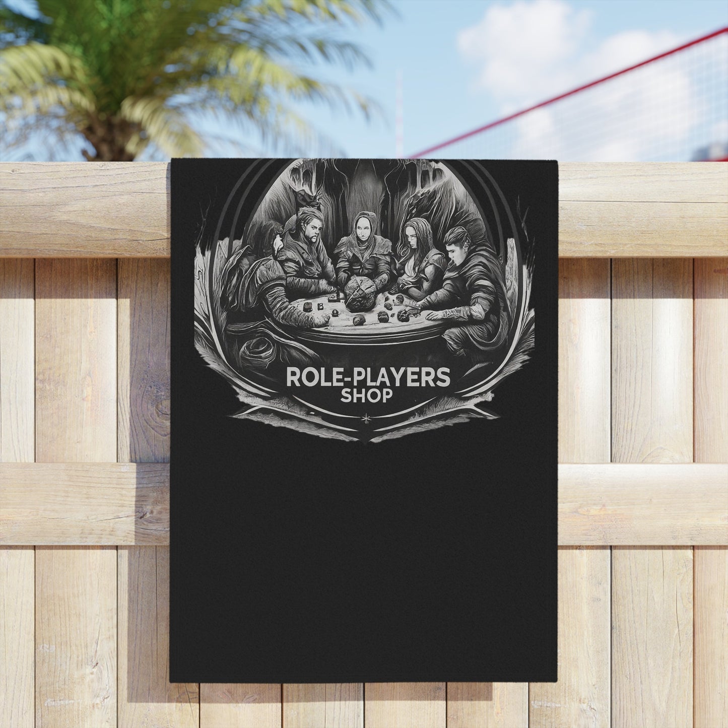 Role-players logo Beach Towels