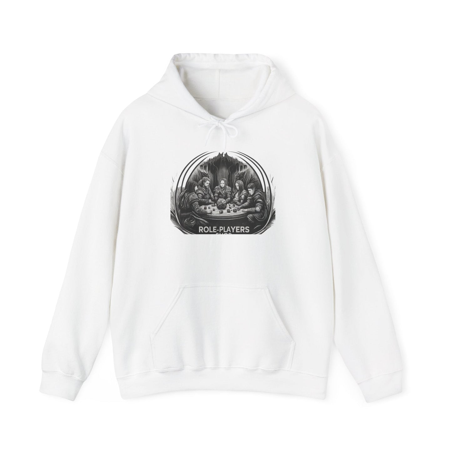 Role-players logo Unisex Heavy Blend™ Hooded Sweatshirt