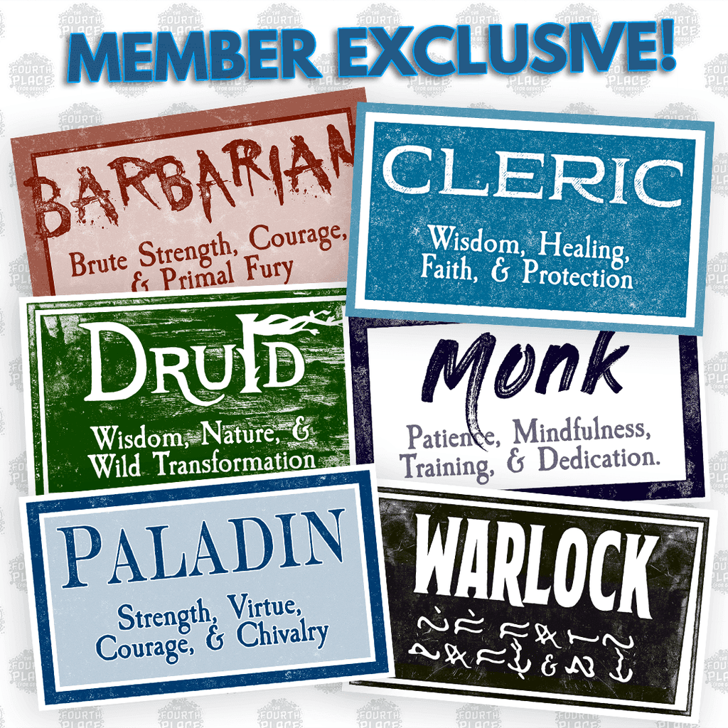 RPG Class Stickers (Vol. 2) - 