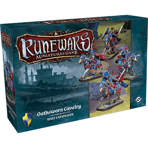 Runewars Miniatures Game: Oathsworn Cavalry Unit Expansion - 