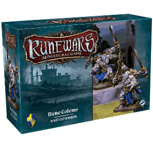 Runewars Miniatures Game: Rune Golems Unit Expansion - 
