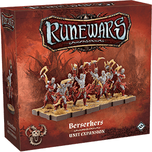 Runewars Miniatures Game: Berserkers Unit Expansion - 