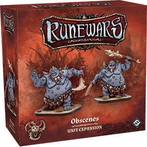 Runewars Miniatures Game: Obscenes Unit Expansion - 