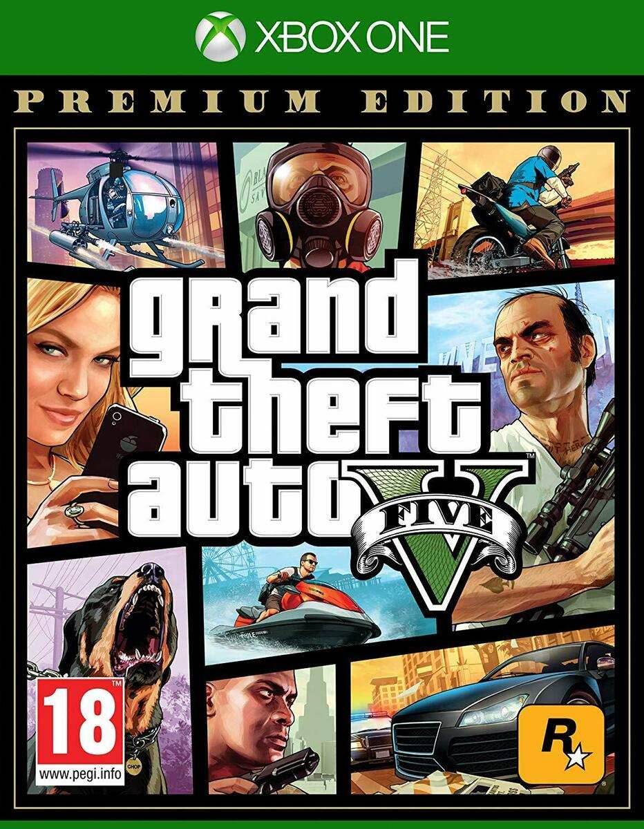 Grand Theft Auto V: Premium Edition [European Import] (Xbox One) - Game Only