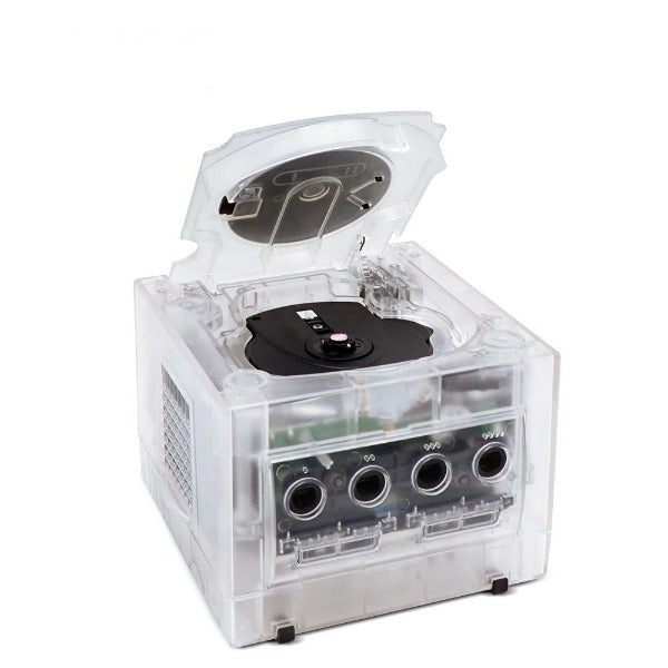 Gamecube Full Replacement Console Shell Housing Translucent Clear