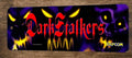 Dark Stalkers Arcade 4x12 Metal Wall Video Game Sign