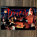 Dracula Arcade 8x12 Metal Wall Video Game Sign