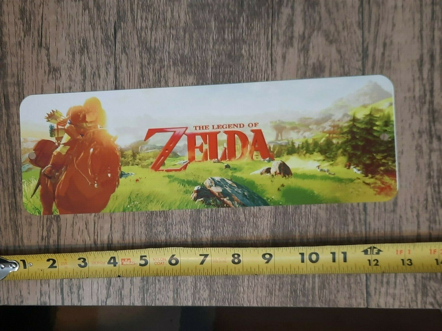 The Legend of Zelda Classic Arcade Marquee Metal Wall Sign 4 x 12 Inches Durable Collectible