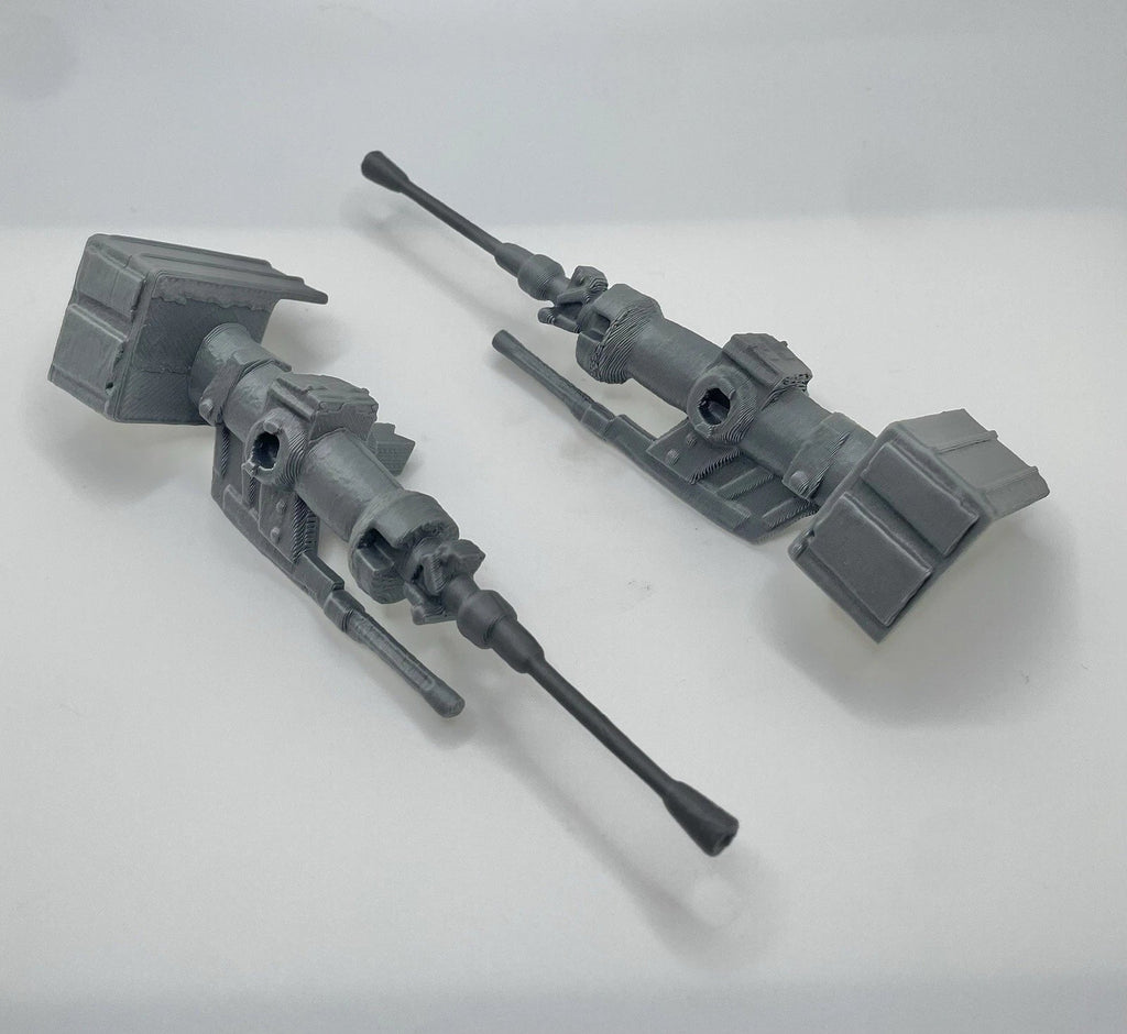 Vintage Star Wars Kenner AT-AT Imperial Walker Side Gun Cannons Repro Part 1981