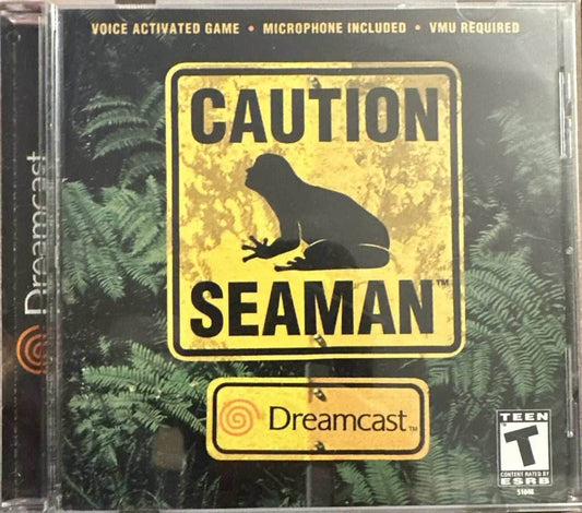 Seaman (Without Microphone) (Sega Dreamcast) - Game Manual Only