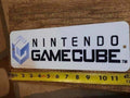 Nintendo GameCube Logo 4x12 Metal Arcade Sign for Video Game Arcades