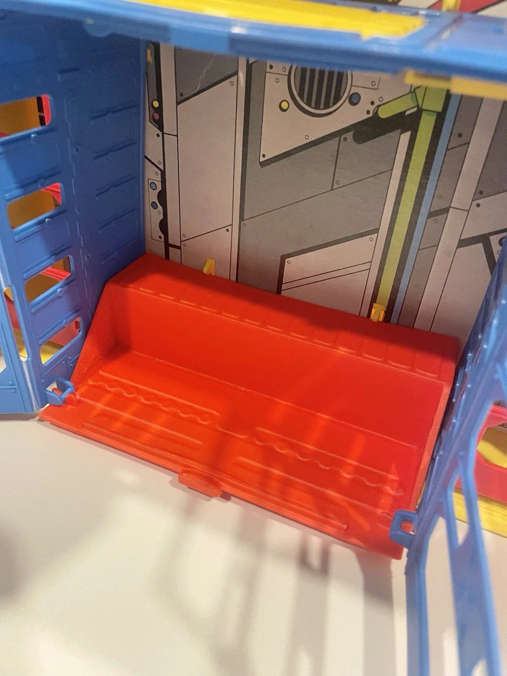 Kenner Super Powers Hall of Justice Playset Jail Floor Repro Part 1984