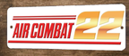 Air Combat 22  Arcade Video Game 3x12 Metal Wall Sign Marquee Banner Poster