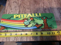 Pitfall Classic Arcade Video Game Marquee Banner 4x12 Metal Wall Sign Retro 80s
