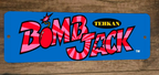 Bomb Jack Video Game 3x12 Metal Wall Sign Marquee Banner
