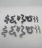 Indiana Jones vintage Well Of Souls Snake Set 14x 1982 REPRO Replacement Part