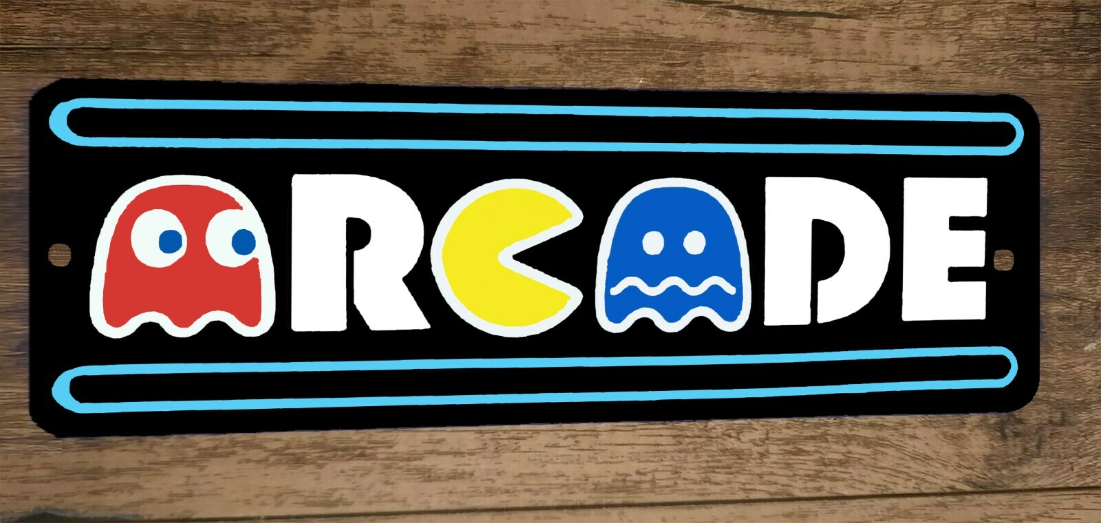 Arcade Video Game 3x12  Metal Wall Sign
