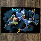 The Legend of Revali Zelda 8 x 12 Inch High-Gloss Aluminum Metal Wall Sign Poster for Video Game Fans